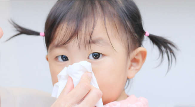 顎の発育にも影響する、お子さんのアレルギー性鼻炎
