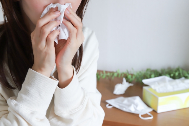 鼻水が止まらないのはアレルギー性鼻炎のせい？