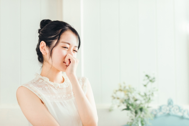 匂いがわかりにくいのはアレルギー性鼻炎のせい？
